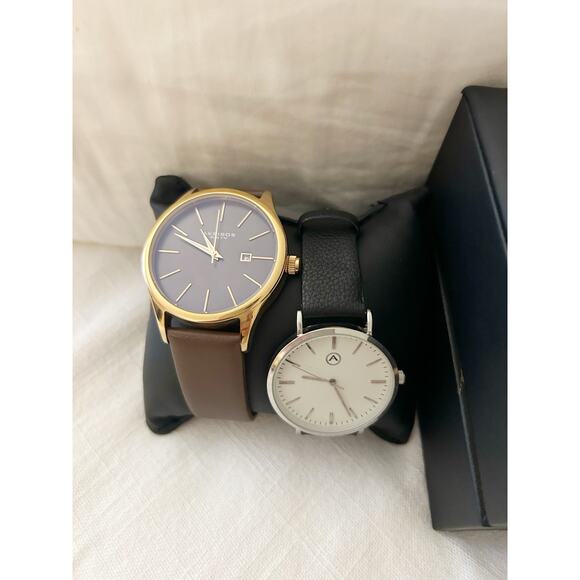 AKRIBOS XXIV Men’s 2 Piece Watch Bundle 2 Watches His and Hers Unisex Smart main image 7